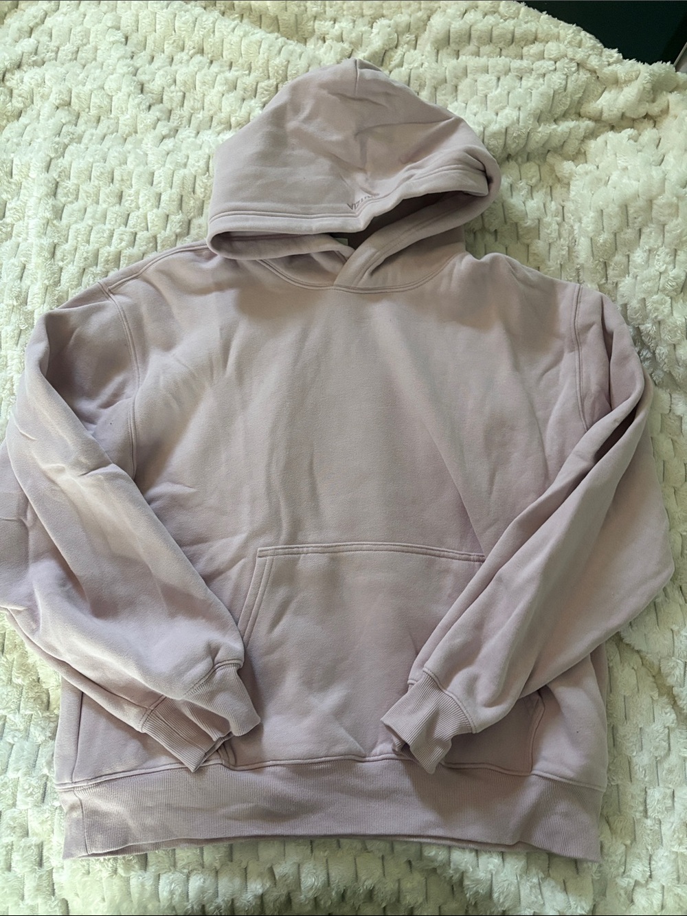 Aritzia Perfect Hoodie in Dusty Pink